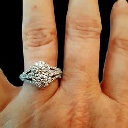 Kay Jewelers Womens Engagement Ring Ever US Collection 14K  Size 7