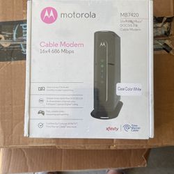 Motorola Cable Modem 16x4 Mbps