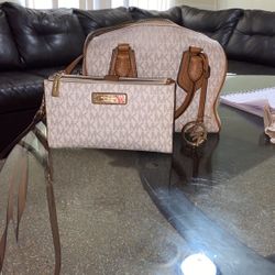 Like new Michael Kors, wallet, and handbag