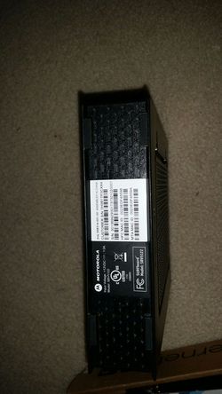 Motorola cable modem