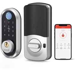 Brand new Smart Keyless Entry Door Lock - SMONET Fingerprint Electronic Deadbolt Touchscreen Keypad Biometric Digital Bluetooth Door Lock Smart Deadbo