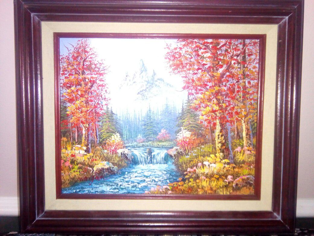 Original Oil Painting by Morgan- Landscape- 8x10"