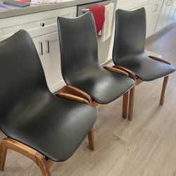 3 Mid Century Chet Beardsley Chairs For Sale! 