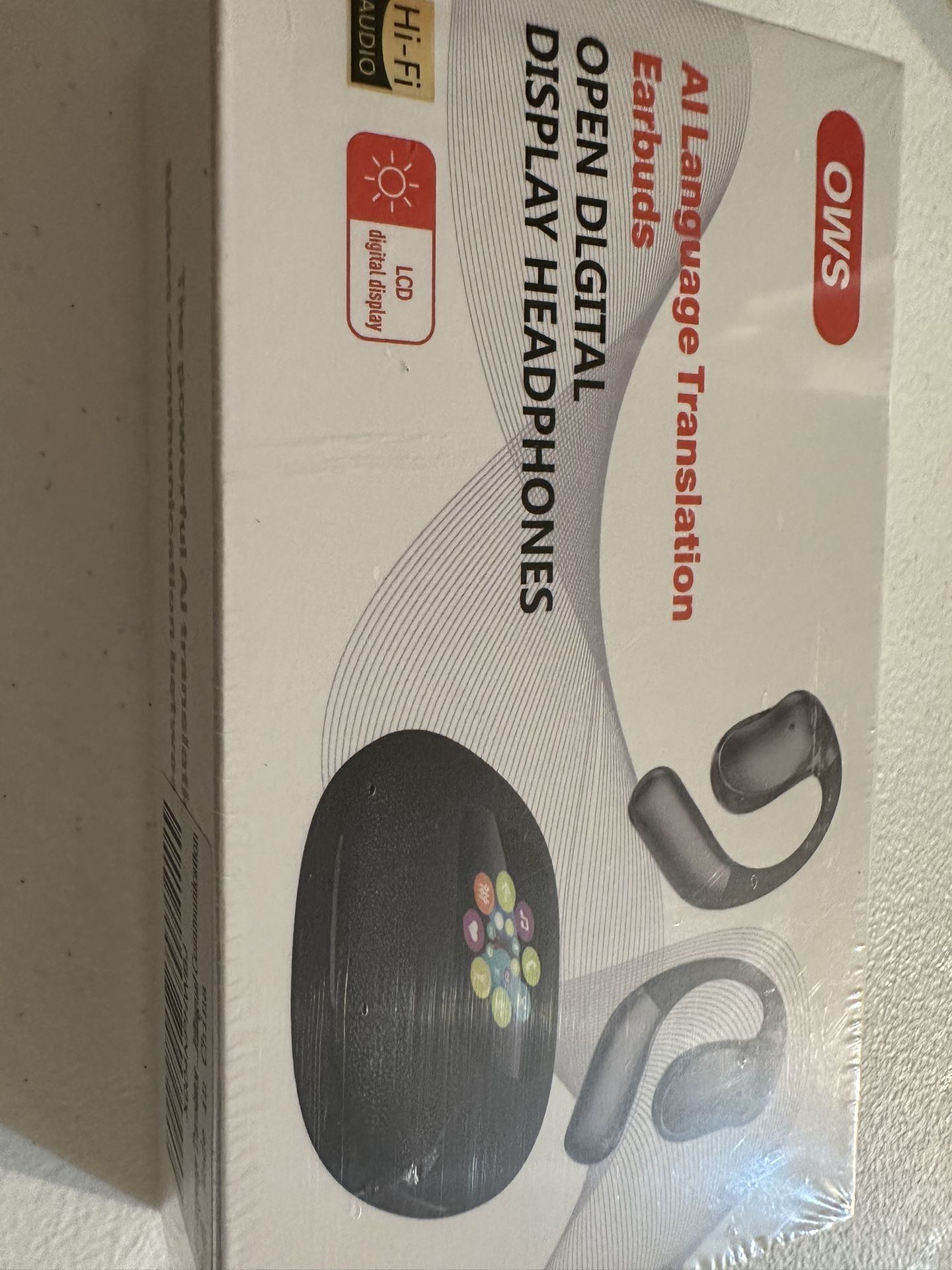 AI Language Translator Earbuds 144 Languages Long Battery Life Portable Touchscreen Wireless Earbuds
