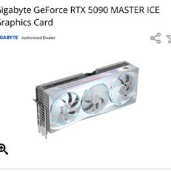 Gigabyte GeForce RTX 5090 MASTER ICE Graphics Card