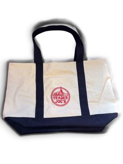 New Large Trader Joe’s Canvas tote