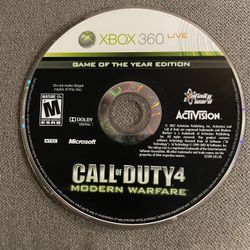 Call Of Duty 4 Modern Warfare Xbox 360