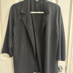 Calvin Klein Women’s Light Weight thin Sheer blazer  