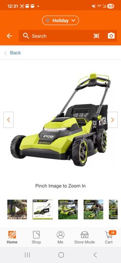 Brand New Ryobi 20in 40v Mower