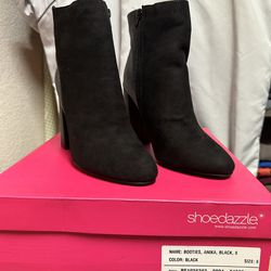Black Half Boots - High Heels 