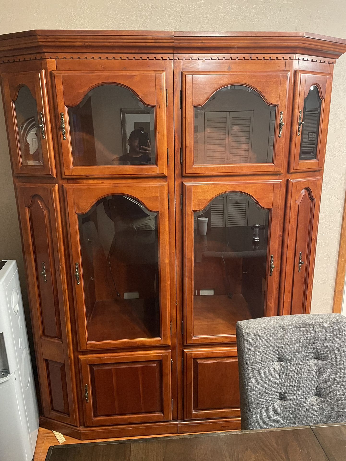 solid wood cabinet 
