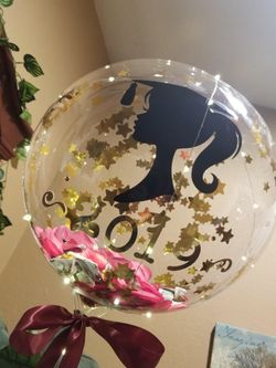 Money Light up Balloons Gift