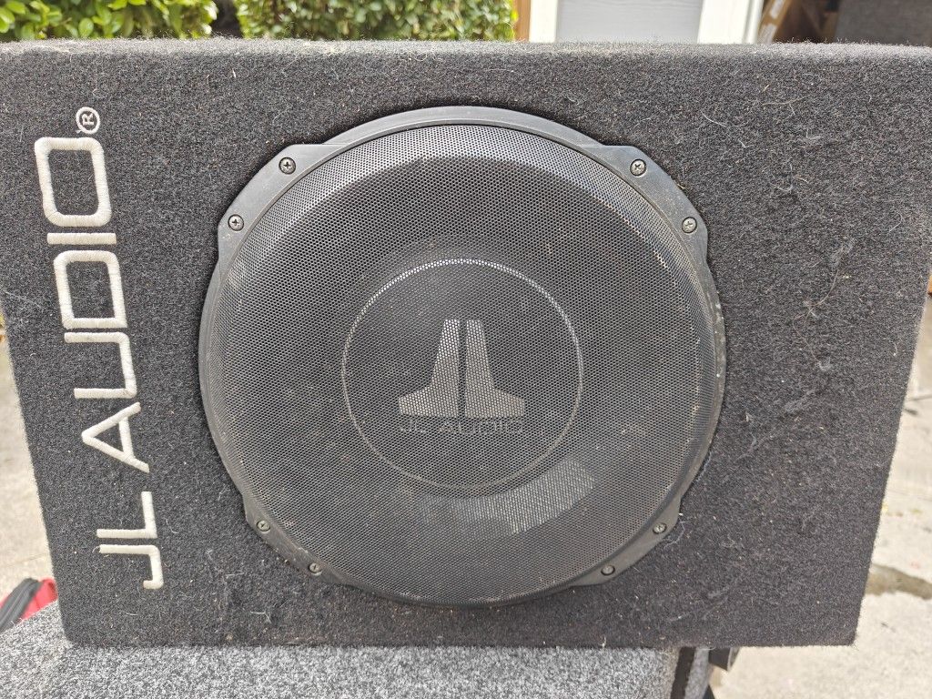 JL Audio 12TW3 Shallow Subwoofer In Box
