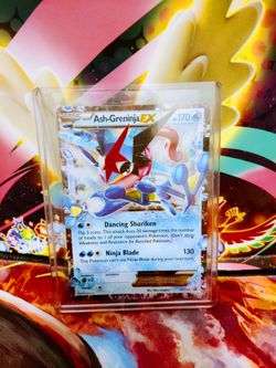 POKEMON ASH GRENINJA EX BLACK STAR PROMO
