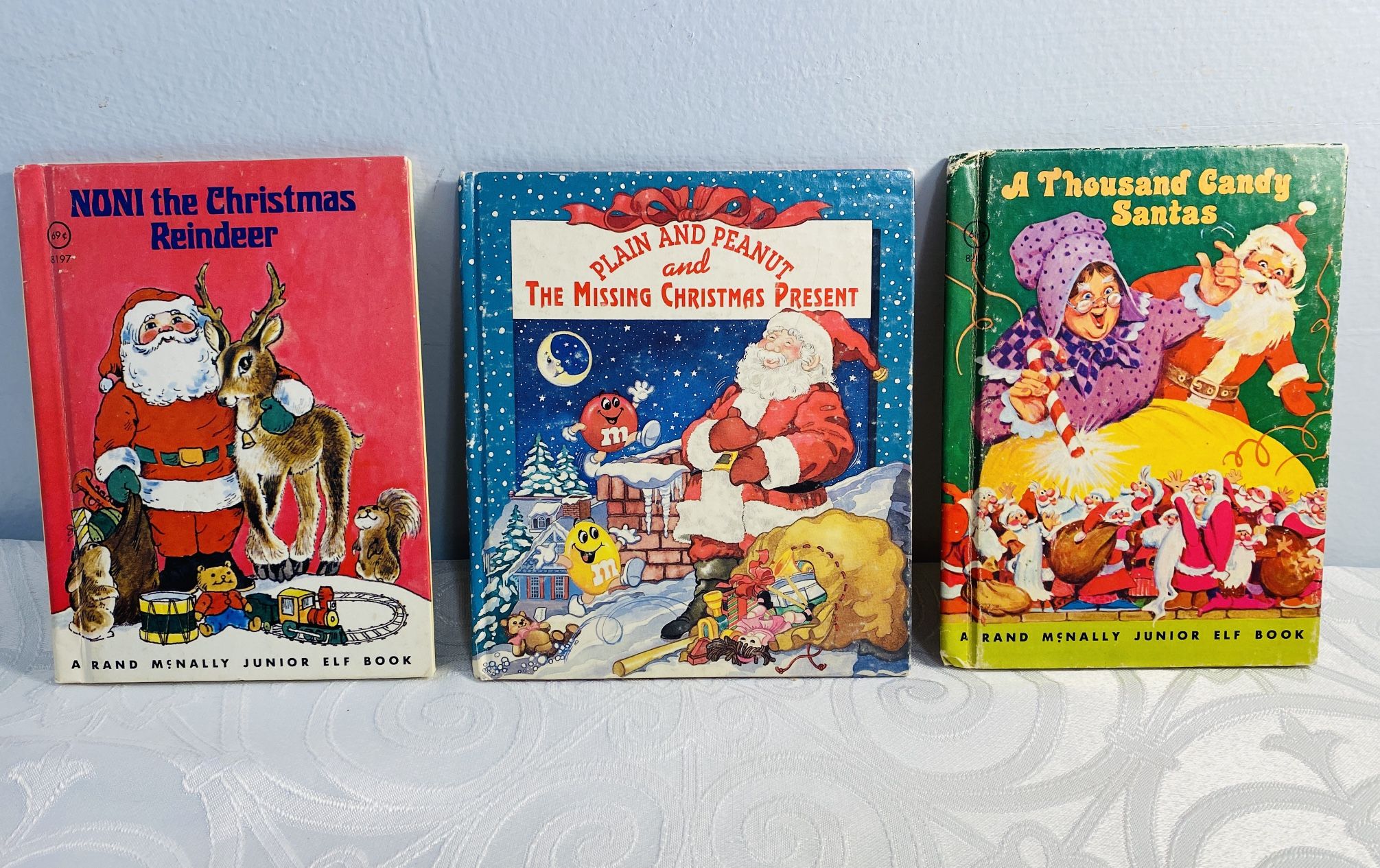 3 Vintage Christmas Books