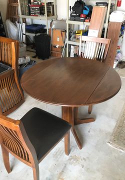 Table and chairs