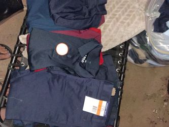 Kids uniforms all sizes and colors