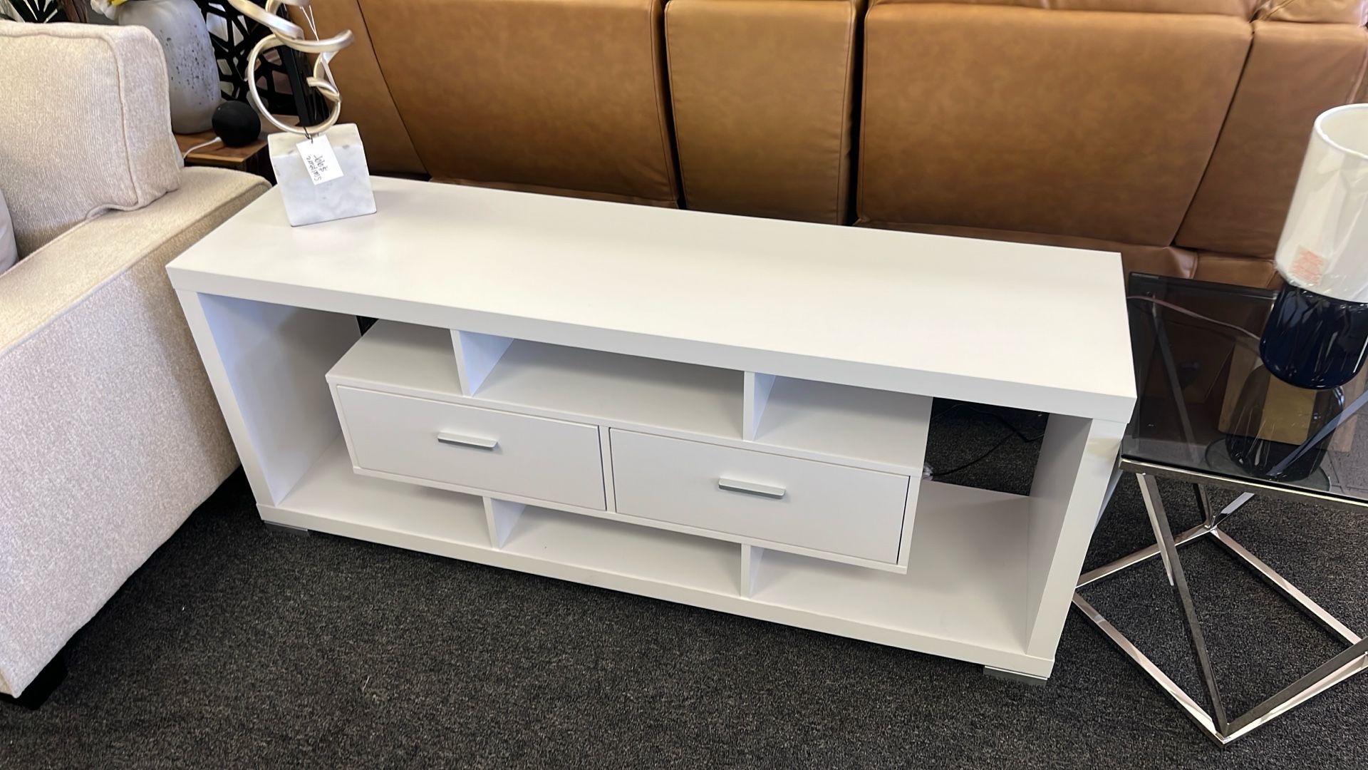 White Lift Top Coffee Table