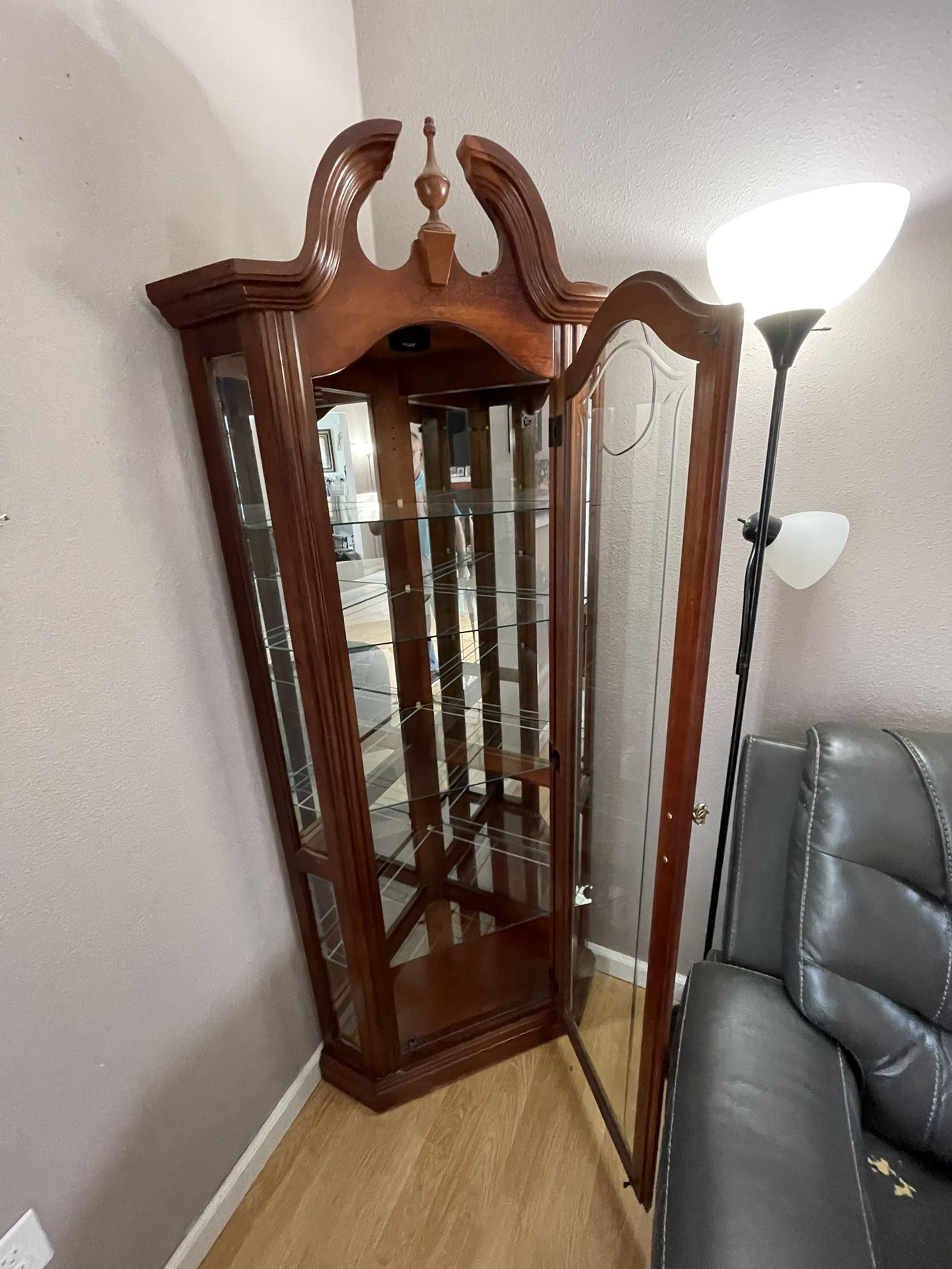 Corner China Cabinet