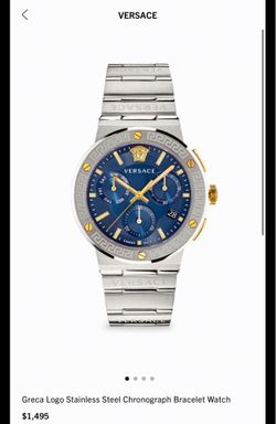 Versace Greca Logo Watch – Luxury Swiss Made Timepiece