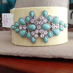 Lia Sophia boho cuff bracelet 