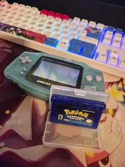 Pokémon Sapphire and Game Boy advance Model