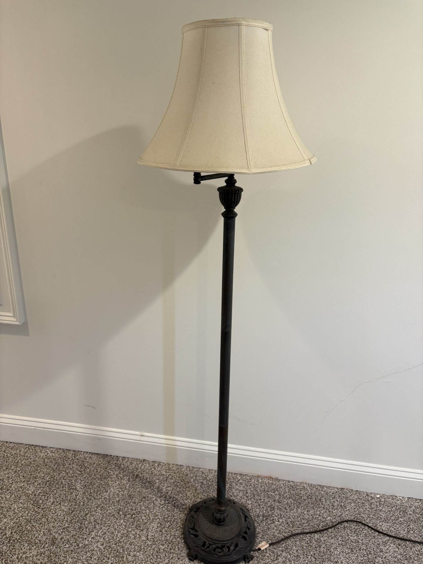 Elegant Bronze Floor Lamp - Must Sell Fast!