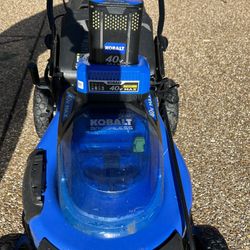 Battery Operated Mover & Fertilizer