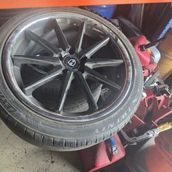 Late Model Cadillac, Camaro Wheels And Tires