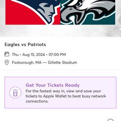 New England Tickets For Today 