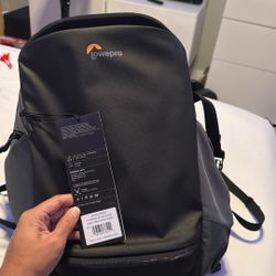 Lowepro Camera Bag And Manfrotto Tripod New