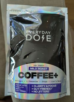 Brand new Everyday Dose mushroom coffee