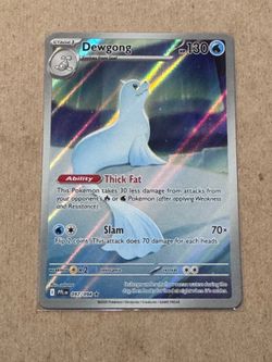 Dewgong Pokemon card