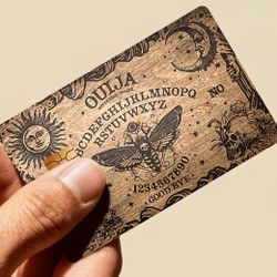 Ouiji Board Credit Card Skins Sticker for Credit Cards, Gift & Debit Cards For Small Chip Cards