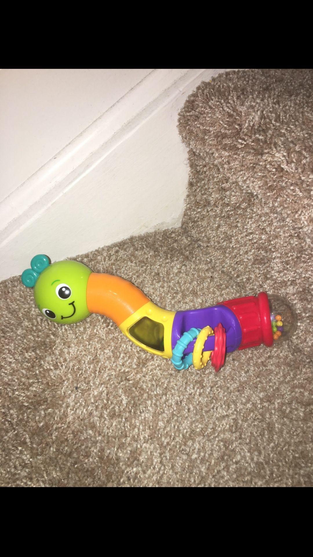 Infantino Activity Worm Rattle 