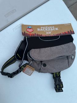 Dog backpack new
