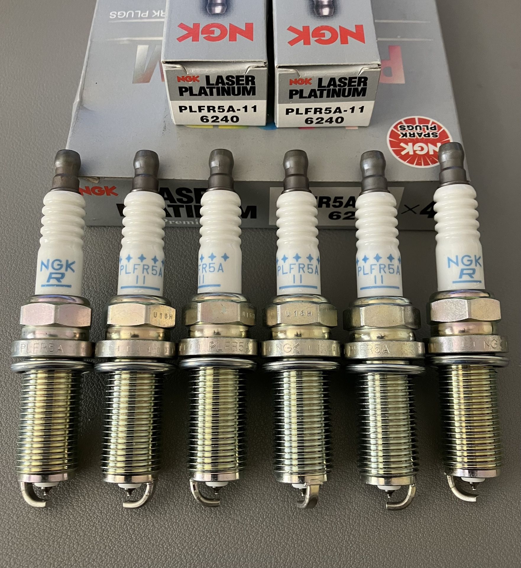 6240 PLFR5A-11 NGK | Laser Platinum Spark Plugs 6pk