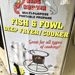 Portable Outdoor Fish And Fowl Multipurpose Deep Fryer/Cooker