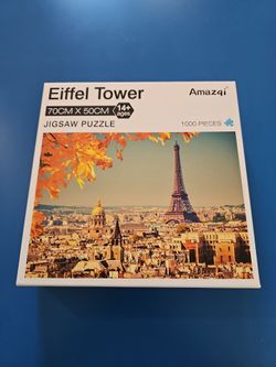 Eiffel tower puzzle 1000 pieces
