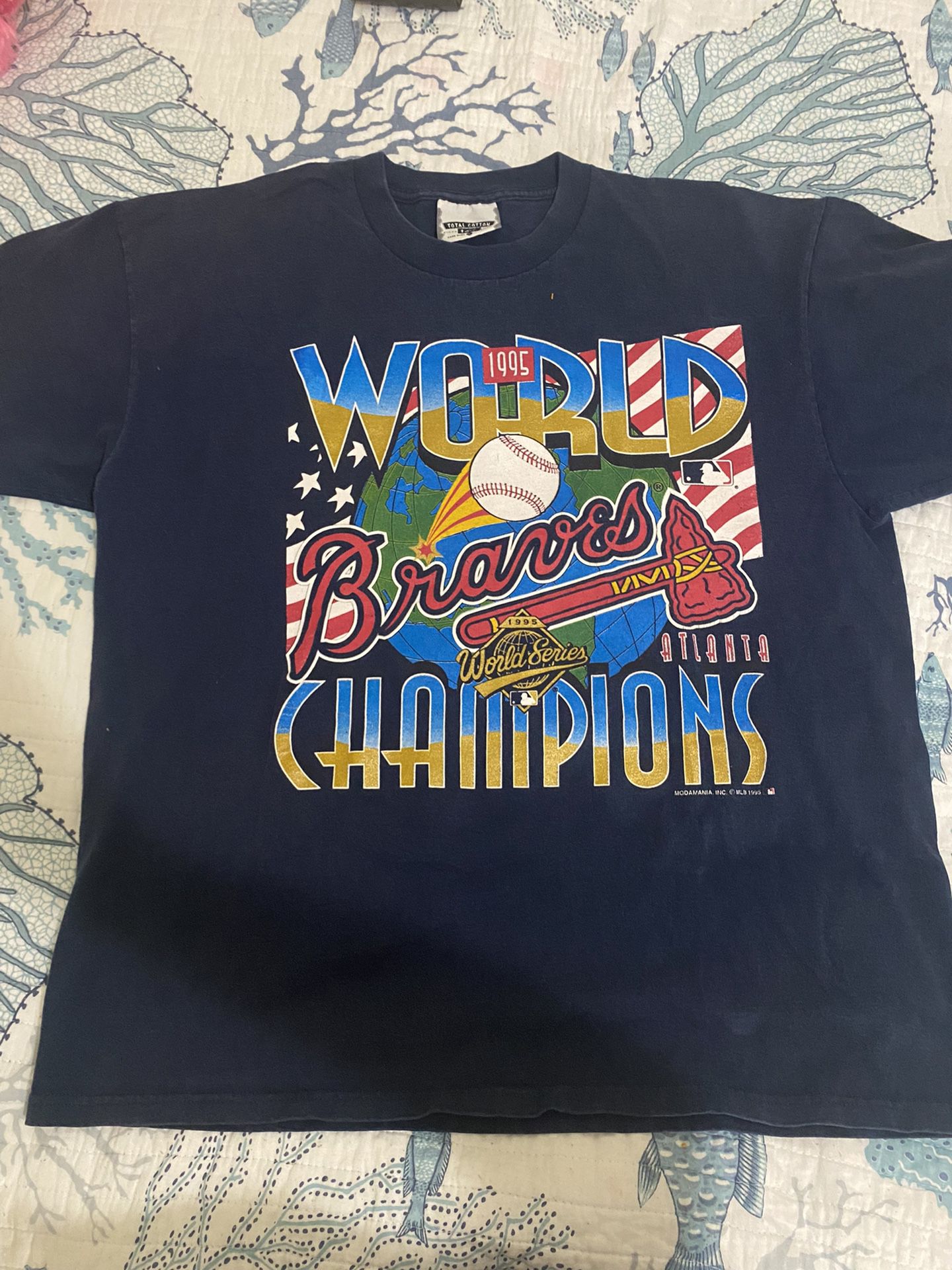 Vintage World Champion Baseball Shirt 1995