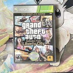 Grand Theft Auto Episodes From Liberty City Xbox 360