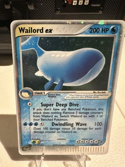 Wailord EX Sandstorm