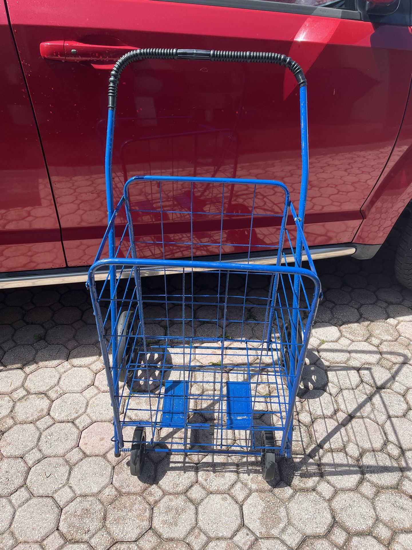 Folding Shopping Cart In Good Condition $15 Firm On Price