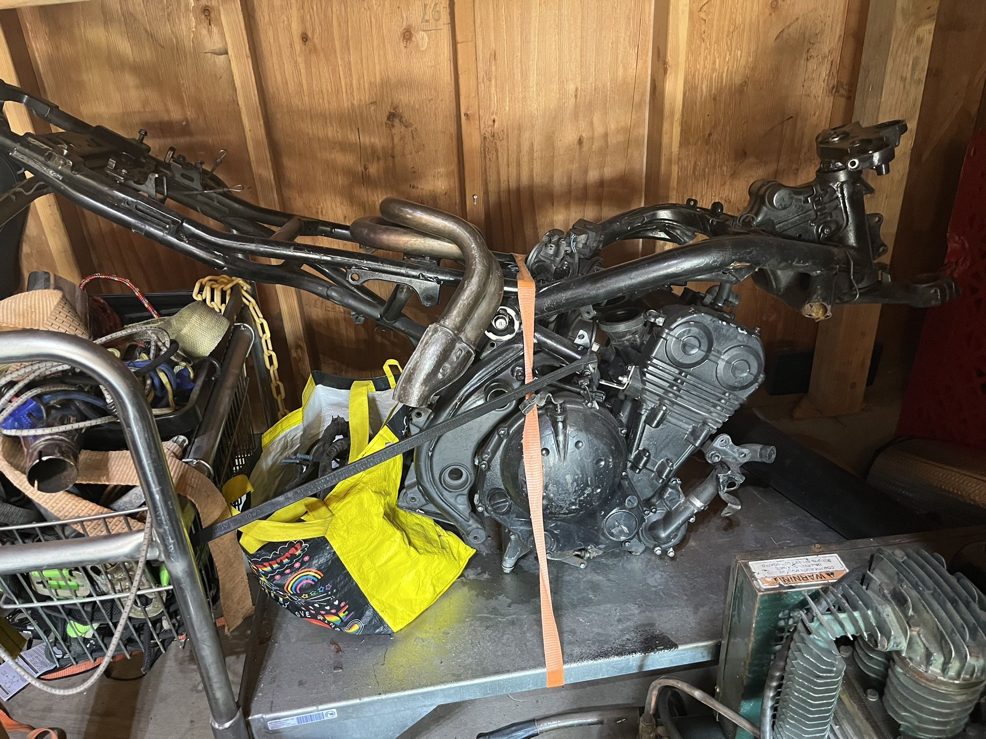 Motor/air Box/and Complete Wire Harness Ready To Swap