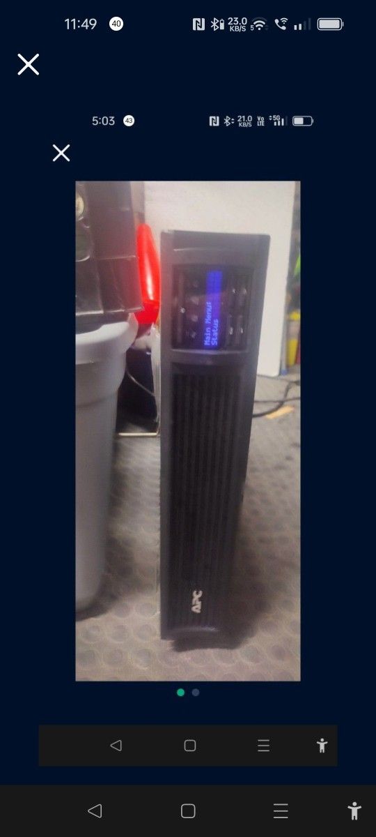 APC SMART-UPS 2200VA LCD /NETWORK BACKUP