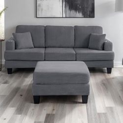 New Sofa with USB A-C Charging Port! Includes Free Delivery 🚚!Free Assembly!