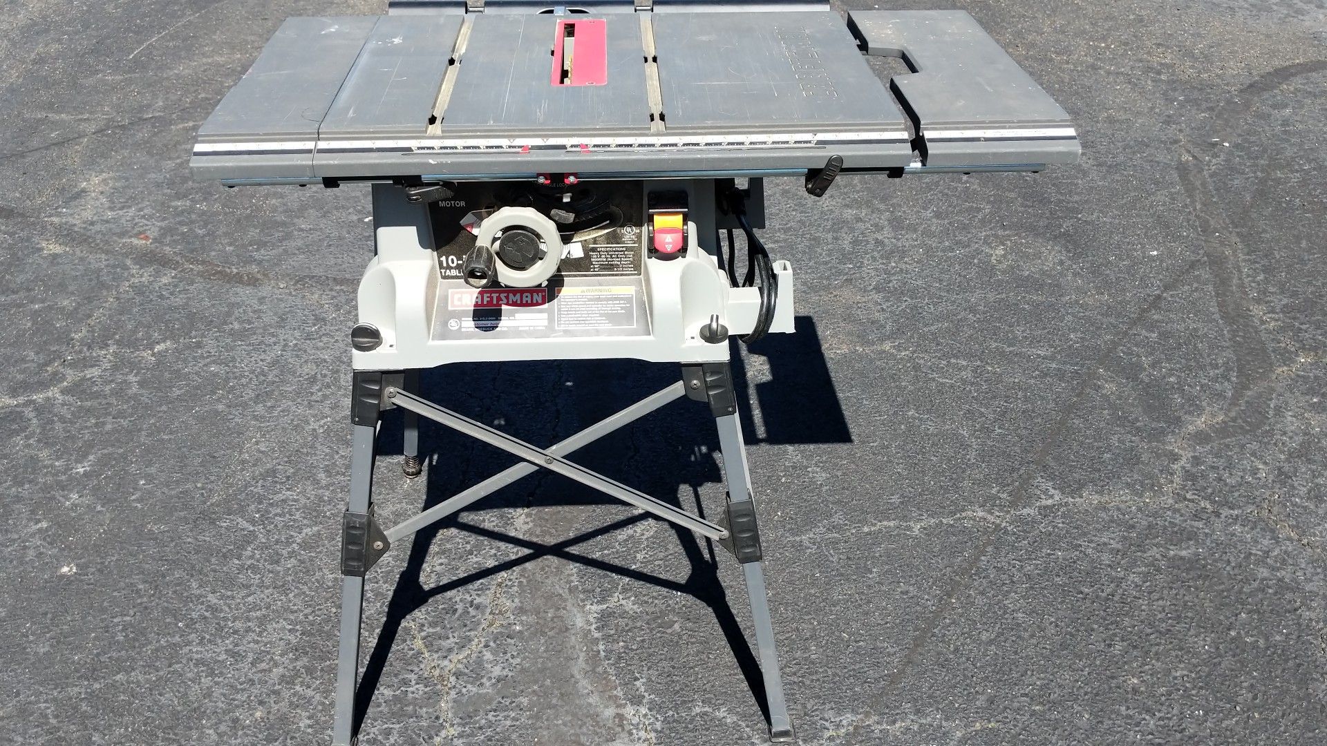 Craftsman table saw