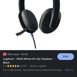 ISO USB WIRED HEADSET WITH MIC