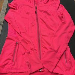 Women’s Pink Athletic Jacket