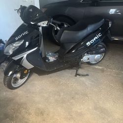Sonic 50 HyperSpeed Moped.